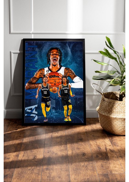 Ja Morant Çerçeveli Tablo - Basketbol Nba Posteri Tablo fiyatları
