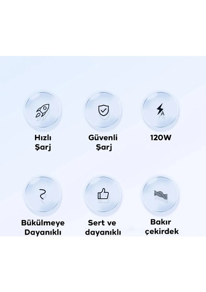 Ally 180° Dönebilen USB To Type-C 120W Hızlı Şarj Kablosu 1 METRE-(5775) - TGZ5487-6242