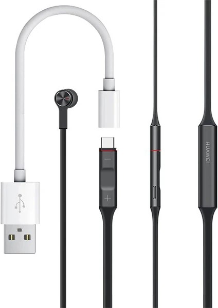 Ally USB 2.0 Erkek -Type C 3.1 Dişi Kablo Huawei Freelace USB Şarj KABLOSU-(5775) - TGZ8721-8635