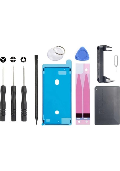 Jıafa JF-8160 11 Parça Iphone 8 Için Batarya Tamir SETI-(5775) - TGZ3172-9359