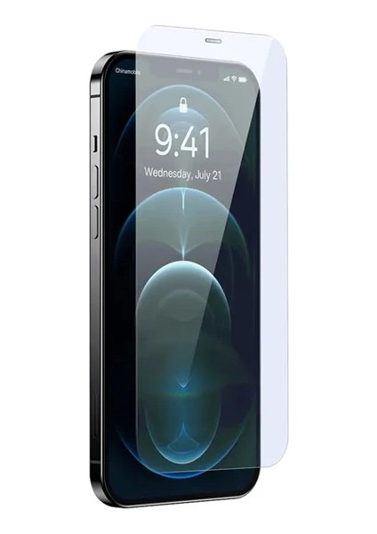Baseus Crystal 0.3mm iPhone 12 Pro Max Tempered Ekran Koruyucu 2 Adet SET-(5775) - TGZ3591-9627