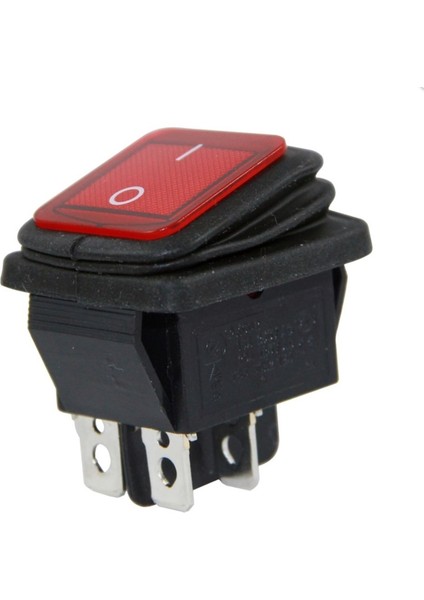 Geniş Körüklü Işıklı Anahtar On-Off (IC-104W) (4767) - TGZ5675-3302