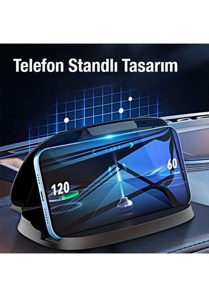 Ally C1219 Torpido Üstü Numaratör ve Araç Içi Telefon TUTUCU-(5775) - TGZ3510-6199