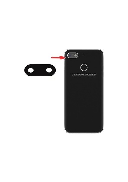 General Mobile Gm8 Go Kamera LENS-(5775) - TGZ2250-8530