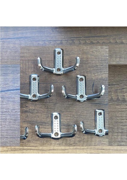 Kenzlife Askılık Tokadi Mat Ceviz Renk Suntalam 11 Adet Metal Krom Renk Portmanto fiyatları