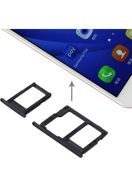Ally Samsung Galaxy J5 Primej7 Prime Için Çift Sim Hafıza Sim Kart Kapağı-(57 - TGZ8859-2960 fiyatları