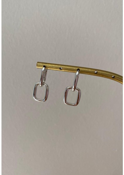 Xuping Minimal Ataç Silver Küpe fırsatları