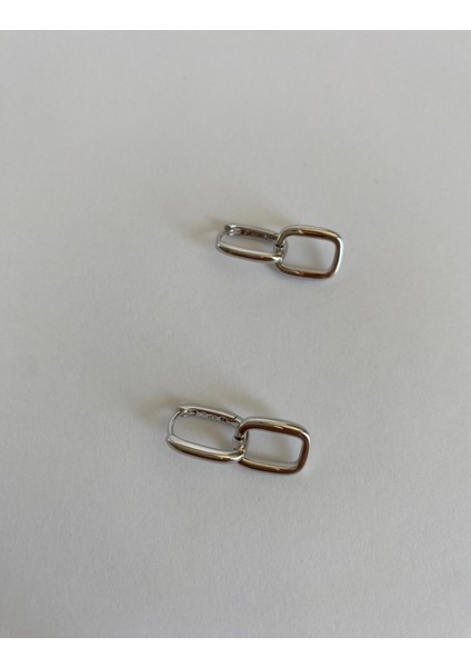 Xuping Minimal Ataç Silver Küpe indirimleri