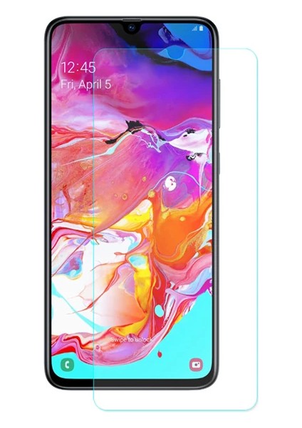 Ally Samsung Galaxy A70 Tempered Kırılmaz Cam Ekran KORUYUCU-(5775) - TGZ8313-4166