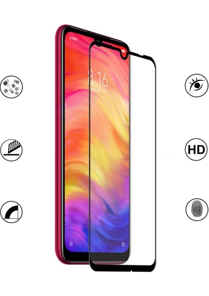 Xiaomi Redmi Note 7 5d Kavisli Full Kaplama Kırılmaz Cam Ekran KORUYUCU-(5775) - TGZ4001-3519