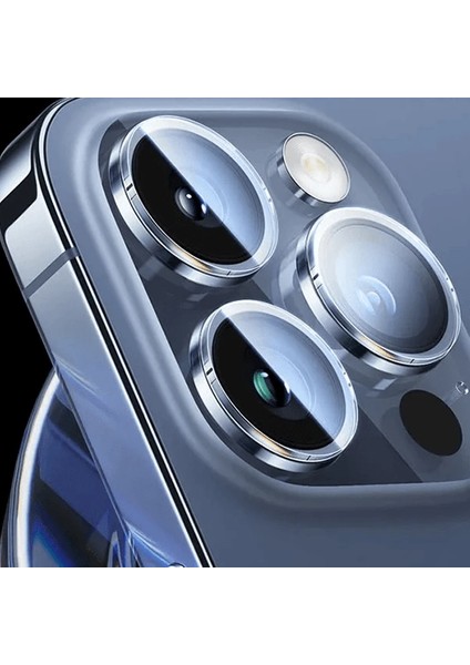 Baseus iPhone 15 Pro/15 Pro Max Için Corning Serisi Hd Cam Kamera KORUYUCU-(5775) - TGZ4085-4308 modelleri
