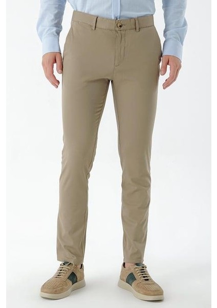 Big Rodoc Slim Fit Likralı Erkek Chino Pantolon