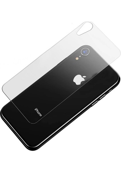 Iphone Xr 6.1 Arka Kırılmaz Tempered Cam KORUYUCU-(5775) - TGZ7467-3384