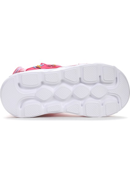 Unicorn Günlük Işıklı Cırtlı Kız Çocuk Sandalet Ayakkabı indirimleri