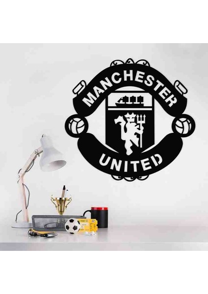 Man.united Dekoratif Dekor Tablo