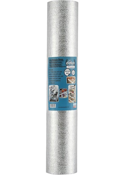 Metalize Raf Örtüsü Büyük Boy 3metre x 45CM 3 Adet