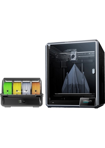 K1 Max Renkli Qs Aı cl 3D Printer