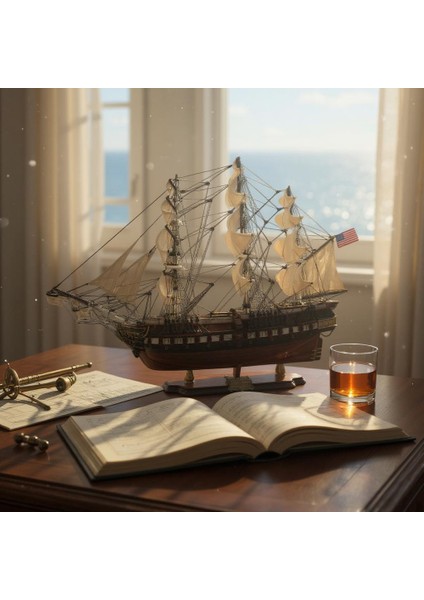 Denizcilik Grubu-Vietnam Gemiler-Uss CONSTITUTION-100X25X70 CM-JTS0023P-70 modelleri