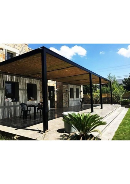 1 Metre x 5 Metre Kamış Hasır Balkon Çiti Gölgelik Bahçe Çiti Bambu Çit Doğal Hasır Çit modelleri