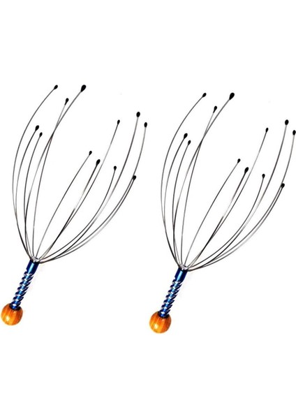 2 Adet Baş Kafa Saç Masaj Aleti Kaşıma Teli