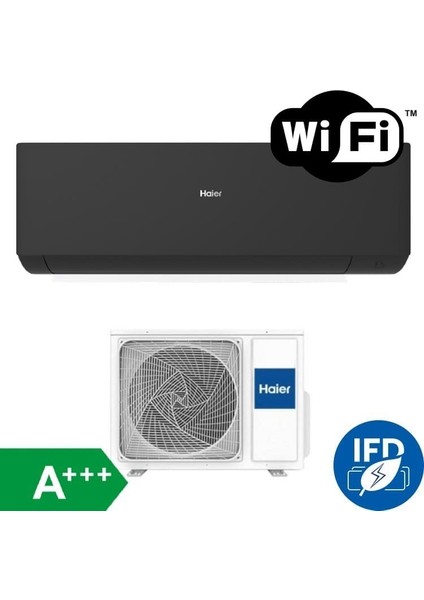 AS35XCAHRA-MB Expert Siyah 12000 Btu Wıfı Duvar Tipi Klima