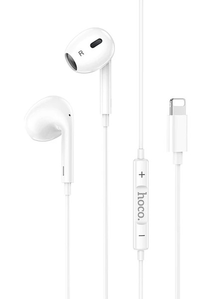 Hoco M1 Max iPhone Lightning Kulakiçi Mikrofonlu Kablolu KULAKLIK-(5775) - LKM8453-8690