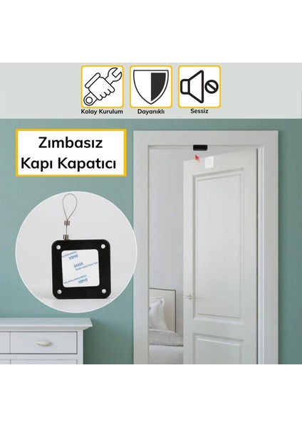Yangına Dayanıklı Sıva Üstü Tüm Kapılar Için Uygun Otomatik Kapanan Hızl? - LKM3521-5332 fırsatları