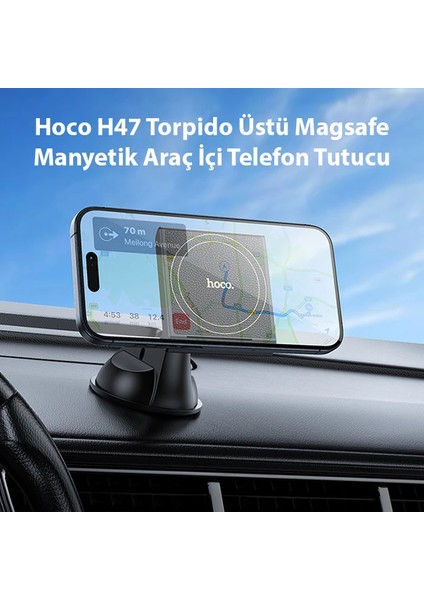 Hoco H47 Torpido Üstü Magsafe Manyetik Araç Içi Telefon TUTUCU-(5775) - LKM3979-8123 fiyatları