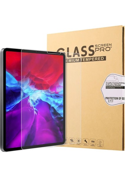 Ipad Pro 12.9 2021-2020-2018 Tempered Cam Ekran KORUYUCU-(5775) - LKM6780-9696
