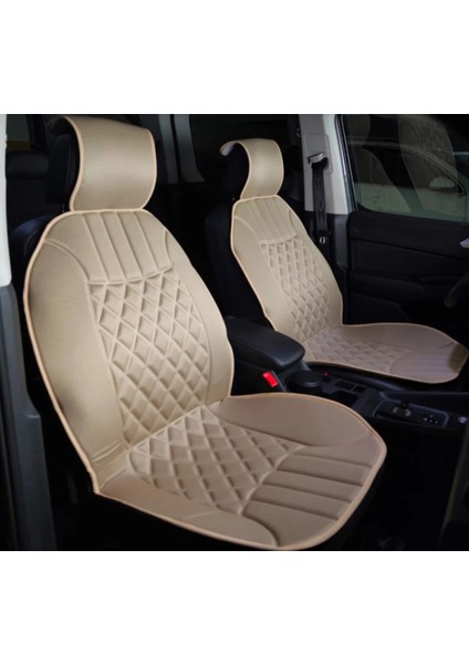 Hyundai Grandeur Oto Koltuk Minderi Bej Ön Iki Set