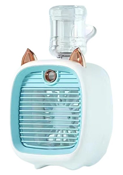 Ezere Hava Nemlendiricili Masaüstü Fan Taşınabilir Mini Klima SOĞUTUCU-(5775) - LKM1775-8324