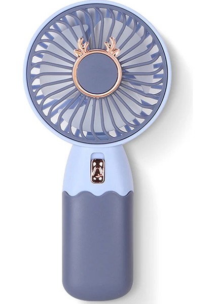Ally ZB088 Ev Ofis Için Masaüstü Standlı USB Şarjlı El FANI-(5775) - LKM8688-5428