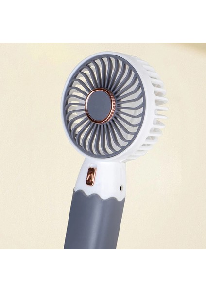 Ally ZB088 Ev Ofis Için Masaüstü Standlı USB Şarjlı El FANI-(5775) - LKM8688-5428
