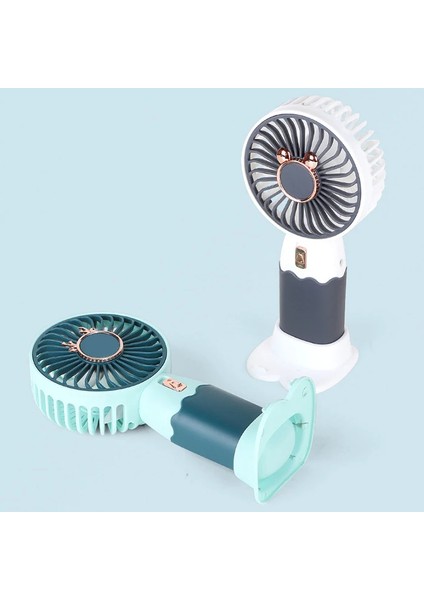 Ally ZB088 Ev Ofis Için Masaüstü Standlı USB Şarjlı El FANI-(5775) - LKM8688-5428