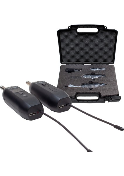 Magıcvoıce MV-19586 Uhf Gitar Tip Kablosuz Mikrofon (Genel Enstrümanlar Için) - LKM9117-3233