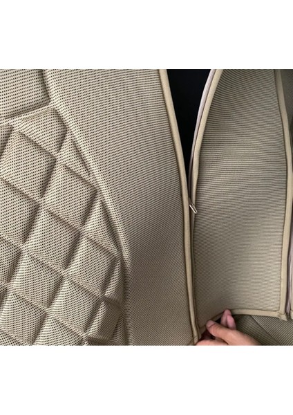 Volkswagen Touran Oto Koltuk Minderi Bej Ön Iki Set modelleri