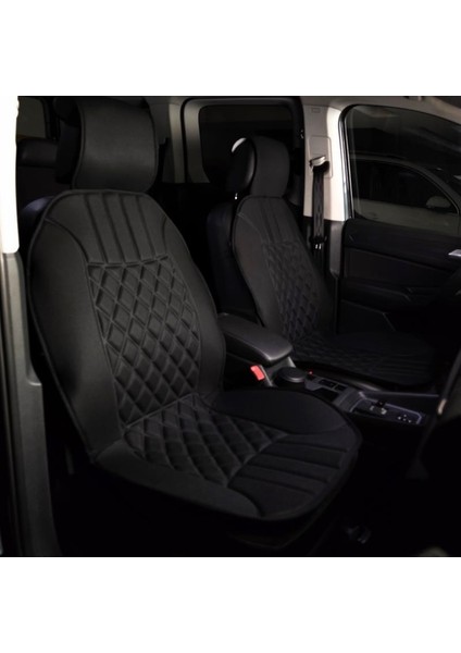 Mitsubishi Attrage Oto Koltuk Minderi Siyah Ön Iki Set