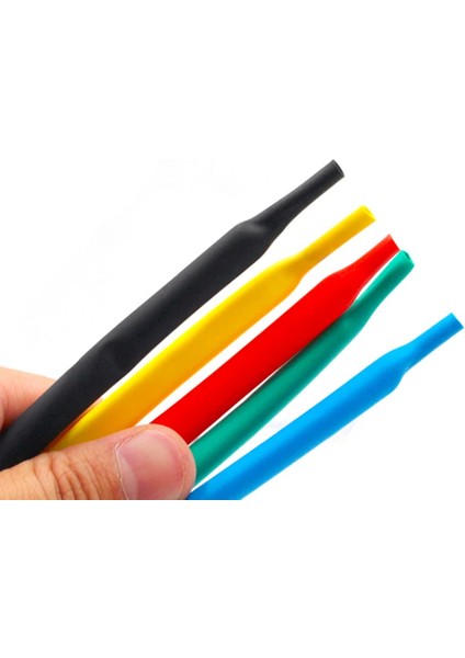 Ally 5 Renk Makaron Isı Ile Daralan Kablo Seti 530 Adet 8 Boy SET-(5775) - LKM9954-9082