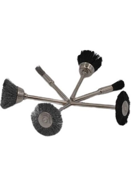 Buffer® 12LI Kalıpçı Taşlama Uçları Seti Tel Fırça Gravür Uçları Seti
