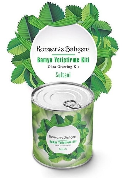 Buffer® Konserve Bahçem Evde Konservede Sultani Bamya Yetiştirme Kiti