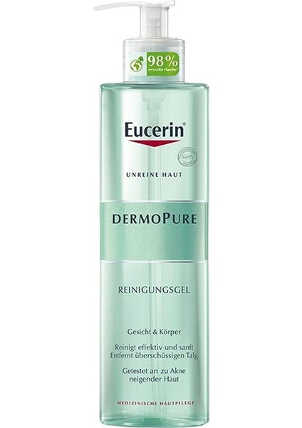 Dermopure Yüz Temizleme Jeli 400 ml