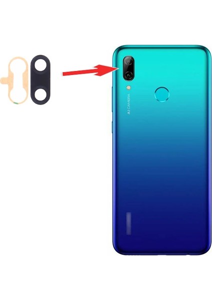 Huawei P Smart (2019) Y7- Y7 Prime- Y7 Pro (2019) Arka Kamera Lens CAM-(5775) - LKM8258-7554