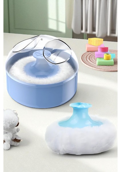 Bebek Pudralığı - Puff Pudralık - Bebek Pudrası Pufu 721871