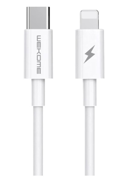 Wekome Type-C To iPhone Pd 20W Hızlı Şarj Kablosu 1.2M-(5775) - LKM6435-7344