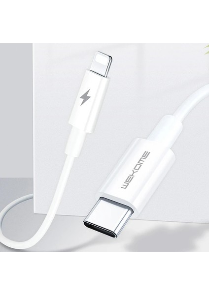 Wekome Type-C To iPhone Pd 20W Hızlı Şarj Kablosu 1.2M-(5775) - LKM6435-7344 fiyatları