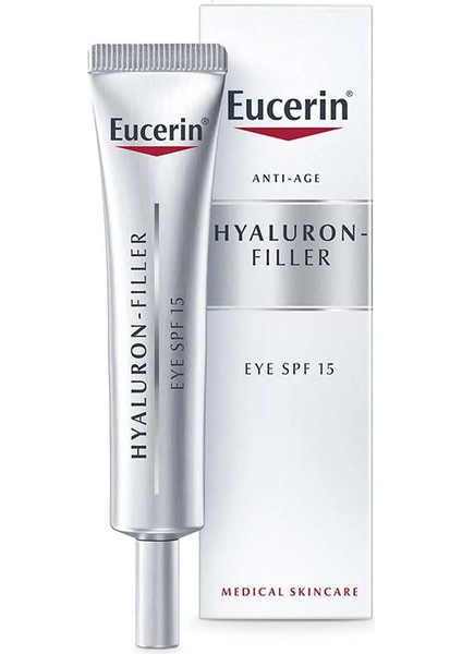 Hyaluron-Filler Gündüz Kremi Tüm Cilt Tipleri Için SPF30 50 ml + Göz Kremi SPF15 15 ml