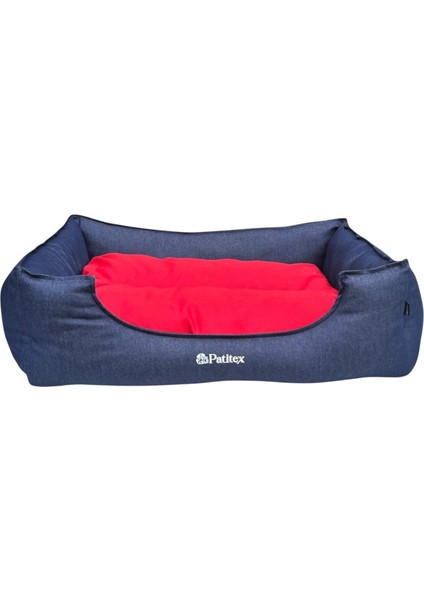 ,lacivert-Kırmızı,köpek Yatakları ,kedi Yatakları, Gabardin Kumaş,yıkanabilir,yastıklı fiyatları