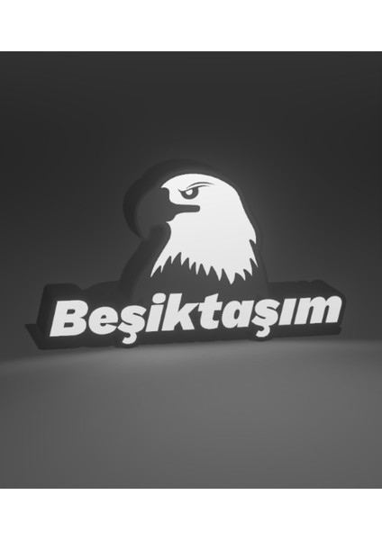 LED Işıklı Beşiktaşım