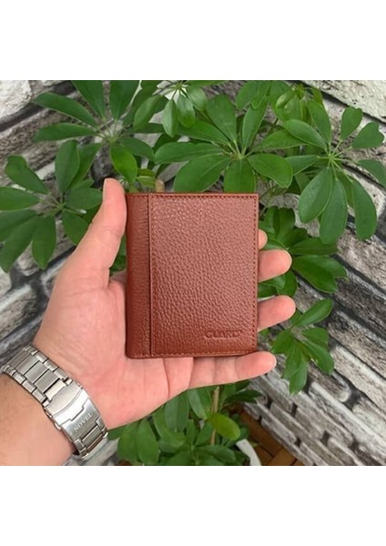AsyaClub Derije Hakiki Deri Taba Mini Erkek Cüzdanı (T947)