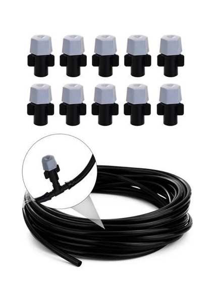 10 Metre Kendin Yap Balkon Veranda Çardak Kamelya Sulama Serinletme ve Nemlendirme Sistemi fırsatları